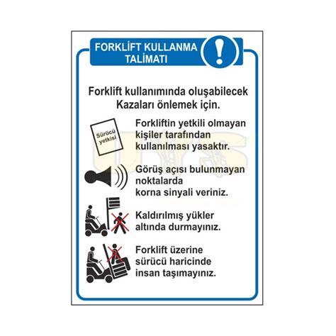 Katk Leti Ger Eklik Forklift I G Venli I Kurallar G Z N Dikmek