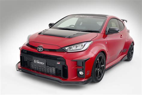 Varis Gr Yaris Arising Carbon Fibre Front Lip Spoiler Vato