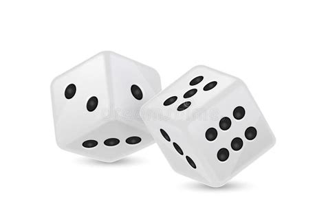 White Dice Vector Stock Illustrations 11840 White Dice Vector Stock