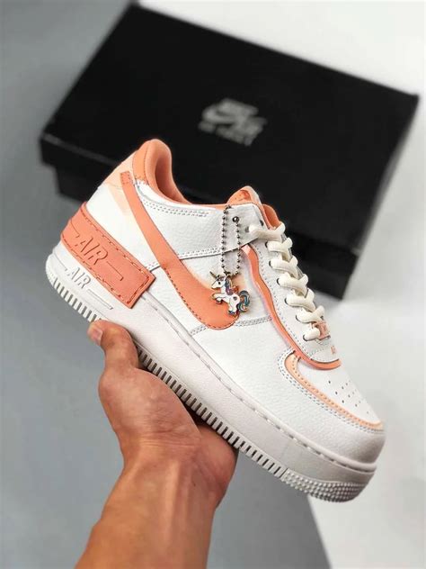 Nike Air Force 1 Shadow White Pink Cj1641 101 For Sale Print Crafted Creations