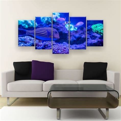 Quadro Decorativo Peixe Ornamental X Pc Sala Madeiramadeira