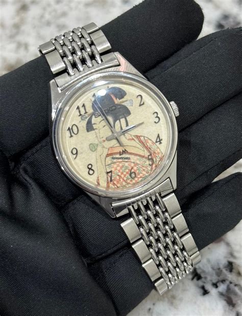 Vendesi Seiko Lord Matic Ukiyo E Smoking Lady Dial Per 1 106 Da