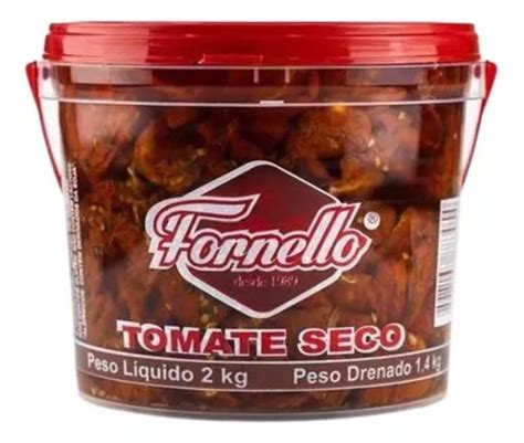 Tomate Seco Em Conserva Balde Kg Premium Fornello Parcelamento