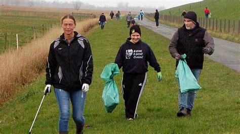 Sauberhafte Küste in der Wesermarsch Müllsammelaktion am 11 März