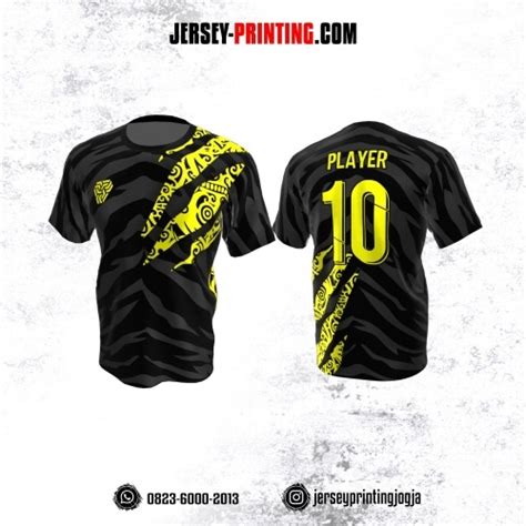 Motif Loreng Hitam Kuning Search Jersey Printing Bikin Jersey