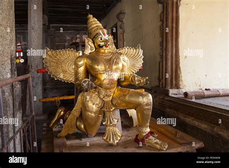 Statue Of Garuda India Stock Photo Alamy