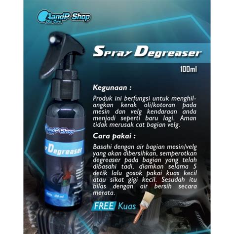 Jual Spray Degreaser Pembersih Kerak Mesinvelg Mobil And Motor By A