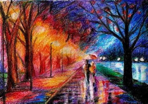 Beautiful Scenery Drawings With Crayons : How to draw beautiful scenery ...