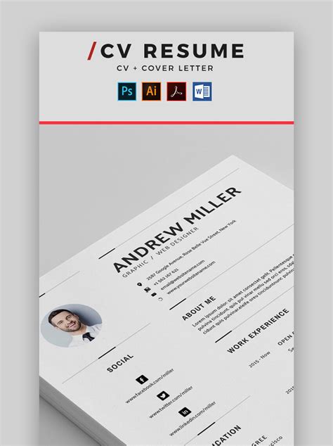 25 Attractive Eye Catching Resume CV Templates For 2022