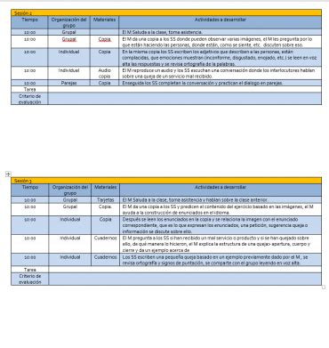 Planeación Ingles 3 PLAN 2017 PLAN ANALÍTICO Planeaciones México