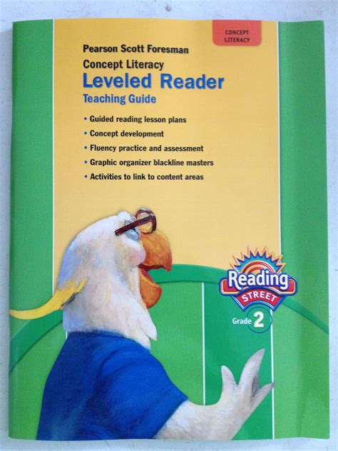 Pearson Scott Foresman Concept Literacy Leveled Reader Teaching Guide