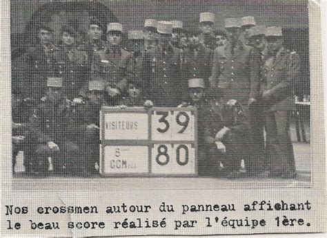 Photo De Classe équipe Cross Régimentaire De 1972 5ème Régiment De