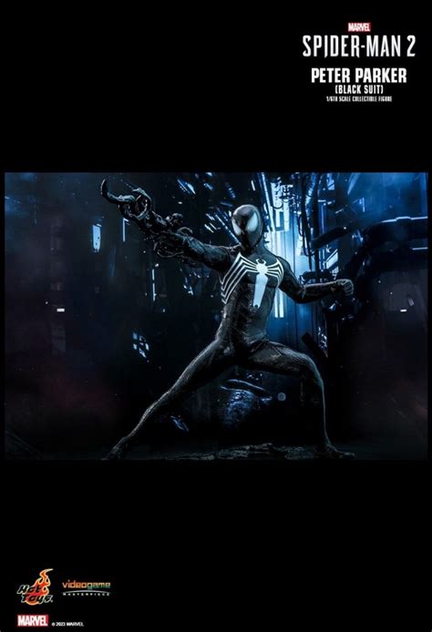 Peter Paker Black Suit Aus Marvels Spider Man 2 Von Hot Toys VGM56