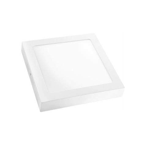 Downlight Led Matel Cuadrado Blanco Superficie W Chip Samsung Luz K