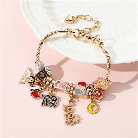 Taylor Swift Fans Ts Taylor Merch Charm Bracelet T Ts