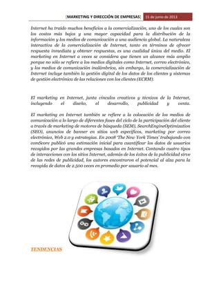 Qu Es El Marketing En L Nea Pdf