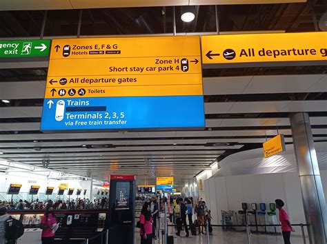 Connecting Between London Heathrow Airport's Terminals: A Brief Guide