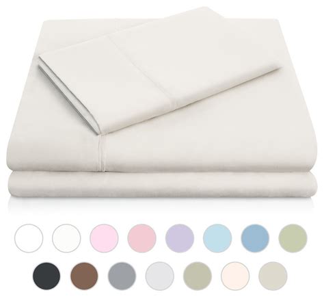 Brushed Microfiber Sheet 4 Piece Set By Malouf Fine Linens King