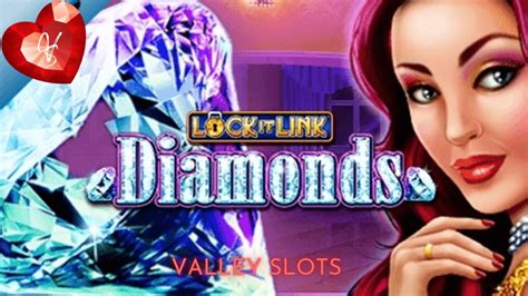 Double Bonus In A Bonus On Lock It Link Diamonds Slot Machine YouTube