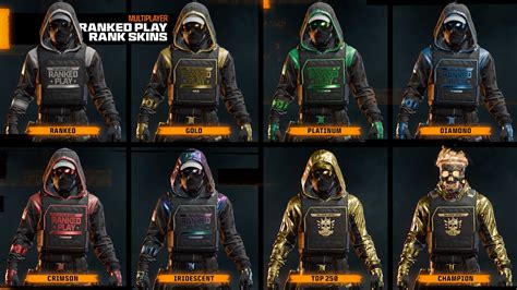 All Black Ops 6 Ranked Play Skins And How To Get Them