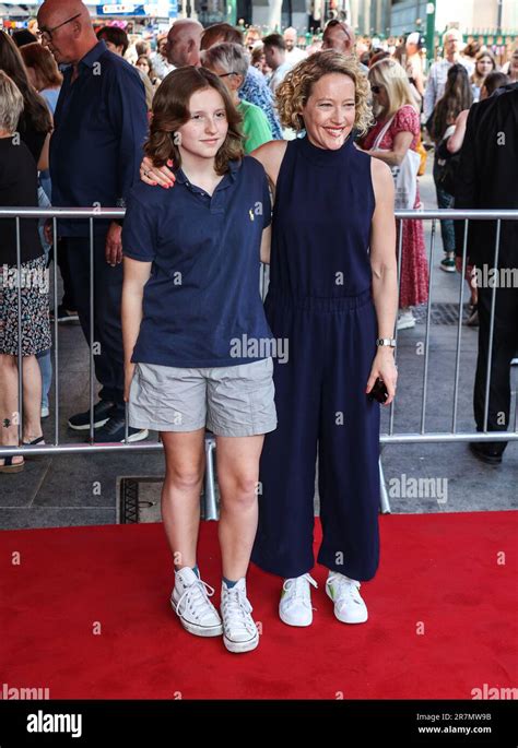 Cathy Newman R And Guest Attend The Gala Night For Grease The