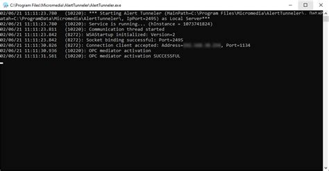 Alert Opc Tunneler Configuration In Alert 40 Micromedia