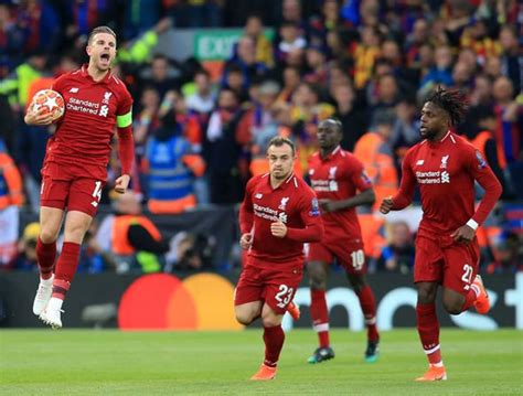 Liverpool 4 0 Barcelona Reds Complete Miracle Comeback To Reach