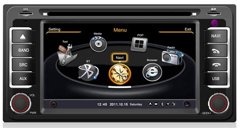 Autoradio Gps Toyota Hilux Corolla Rav Matrix Poste Dvd Bluetooth