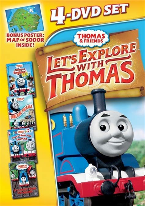 Thomas And Friends Lets Explore With Thomas 4 Pack Dvd Dvd Empire