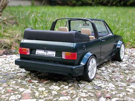 Diecast model cars Volkswagen Golf 1 cabriolet 1/18 Ottomobile ...