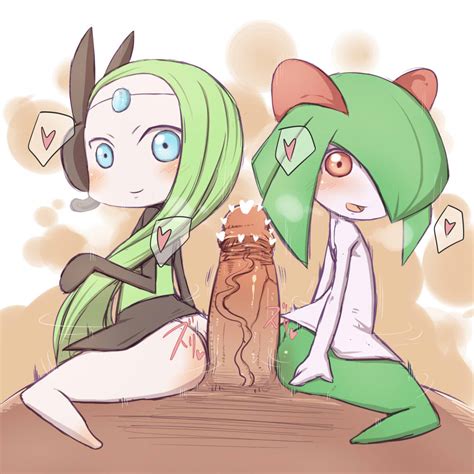 Rule 34 Blue Eyes Buttjob Censored Double Buttjob Green Hair Heart Interspecies Kirlia Long