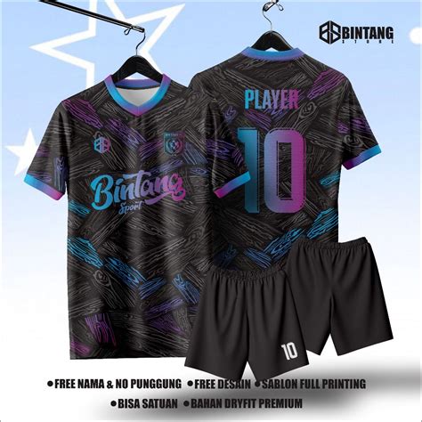 Jual Jersey Baju Sepak Bola Futsal Terbaru Full Printing Bebas Custom