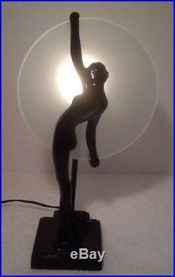 Vintage Sarsaparilla Frankart Art Deco Metal Nude Nymph Female Figural