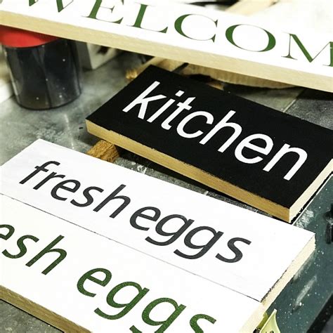 Create Rustic Signs Using a Vinyl Cutter