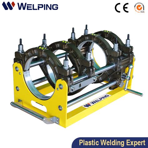 90 250mm Manual HDPE Plastic Pipe Butt Fusion Welding Machine Hot Melt