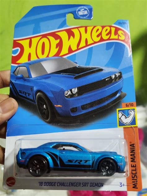 Hot Wheels Dodge Challenger SRT Demon Hobbies Toys Toys Games On Carousell
