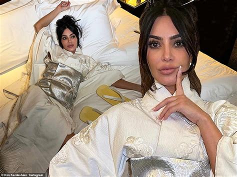 Kim Kardashian Stuns In Kimono Following Kanye Controversy In Italy