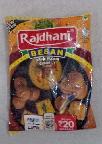 Printed Glossy Besan Packing Pp Pouch Heat Sealed At Rs 210 Kg In