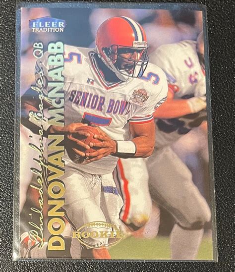 1999 Fleer Tradition 288 DONOVAN McNABB Syracuse Philadelphia Eagles