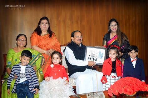 Mother's Pride » SHRI VENKAIAH NAIDU MAKES CHILDREN’S DAY SPECIAL FOR ...