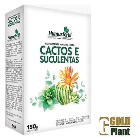 Adubo Fertilizante Para Cactos E Suculentas Mineral Misto 150 G