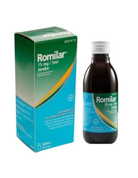 Romilar 3 Mgml Jarabe 1 Frasco 200 Ml