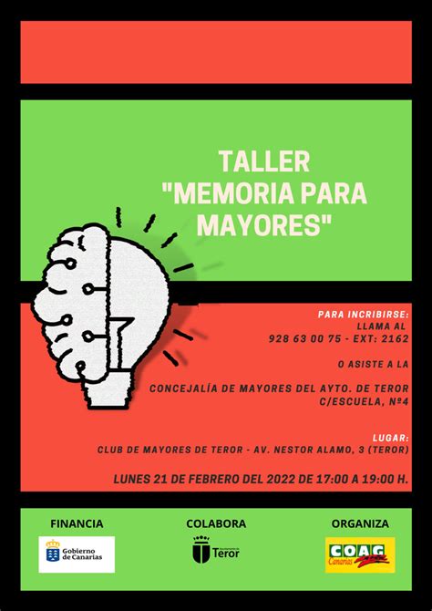 El Ayuntamiento Organiza Un Taller De Memoria Para Las Personas Mayores