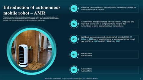 Autonomous Mobile Robots Types Powerpoint Presentation Slides PPT Slide