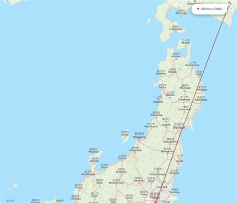 All Flight Routes From Obihiro To Hiroshima Obo To Hij Flight Routes