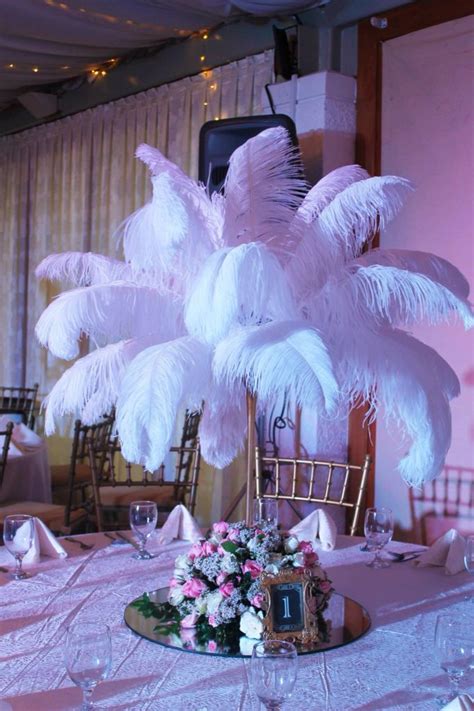 A Gatsby Themed Wedding Centerpiece Great Gatsby Wedding Gatsby