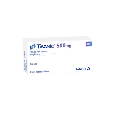 Tavanic Tablets 500 Mg X 5 Making Health Happen