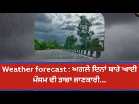 19January Today Punjab Weather Aaj Da Mausam Punjab Weather Update