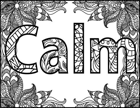 41 Best Ideas For Coloring Free Calming Coloring Pages