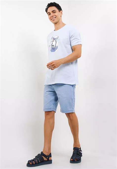 Jual Hush Puppies Gaviota Nautical Graphic Tee Original Zalora